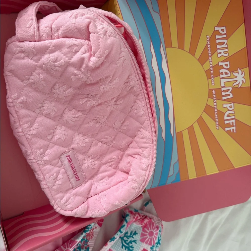 Pink and Blue Patterned Bikini Set - Picture 5 of 5